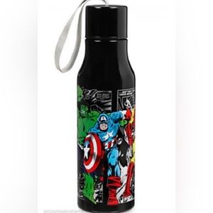Disney Store Marvel Water Bottle Stainless Steel Drink 9.5 inches tall